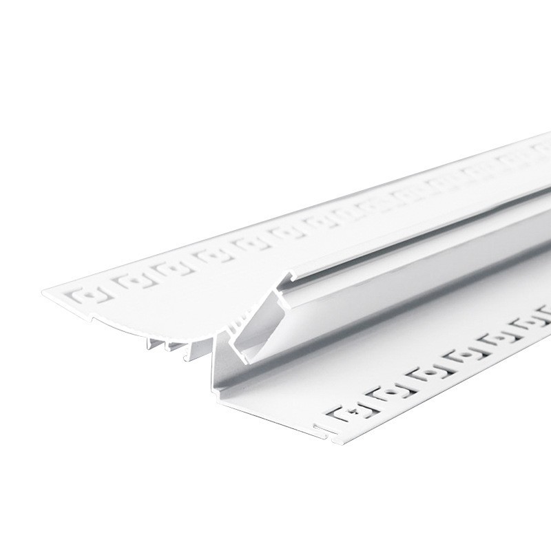 明装免开槽双灯双眼皮顶角线灯 客厅免吊顶无主氛围灯铝合金灯槽