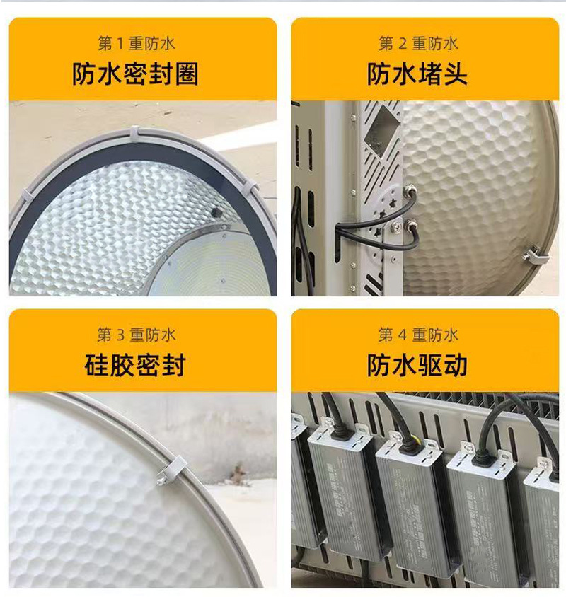 室内led篮球馆专用灯 防眩目无影体育馆乒乓球室羽毛球场照明灯(图4)